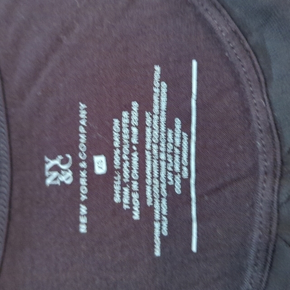 New York & Company Women's Black Ruffled Tank Top Size XS - Picture 4 of 4